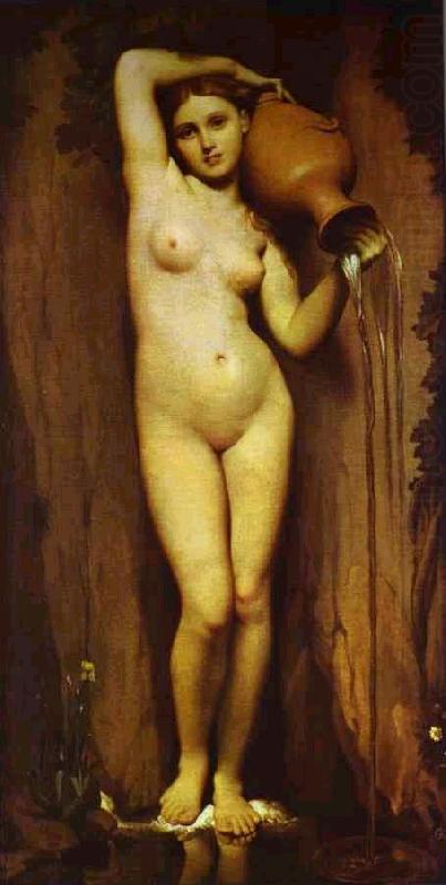 Jean Auguste Dominique Ingres The Source. china oil painting image